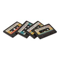 Cassettebandje Magneten (set Van 4) - thumbnail