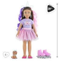 Modepop - COROLLE - Luna Unicorn - 28 cm - 4 accessoires - vanaf 4 jaar - thumbnail