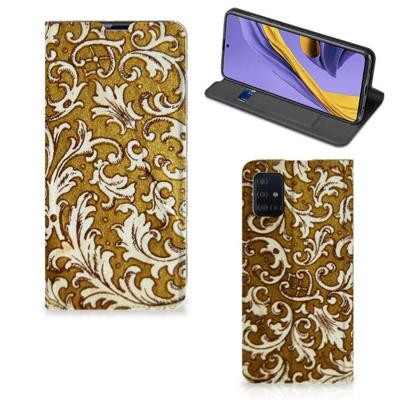 Telefoon Hoesje Samsung Galaxy A51 Barok Goud Telefoon Hoesje Samsung Galaxy A51 Barok Goud