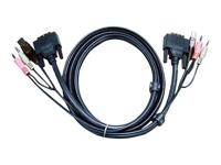 ATEN 2L-7D03UD - Video- / USB- / Audio-Kabel - 3 m - thumbnail