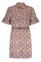 NoBell Meisjes jurk - MasaB - Lovely lychee - thumbnail