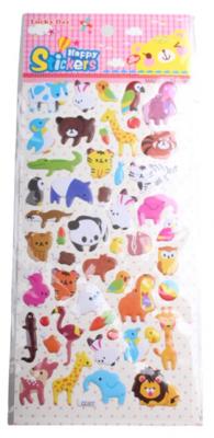 LG-Imports stickervel exotische dieren junior 23 x 10 cm folie LG-Imports stickervel exotische dieren junior 23 x 10 cm folie