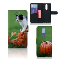 Alcatel 3 (2019) Telefoonhoesje met Pasjes Kitten - thumbnail