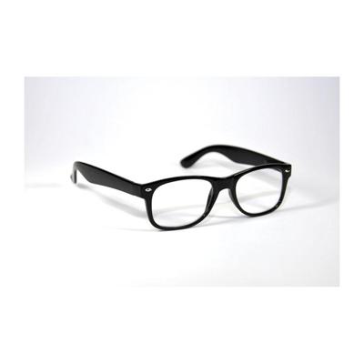 Melleson Leesbril wayfarer glans zwart +3.00 1 Stuks