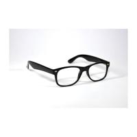 Melleson Optics Leesbril Wayfarer Glans Zwart +3.00 - thumbnail