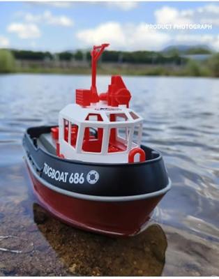 Heng Long 1/72 Tug Boat 686 RTR - Groen