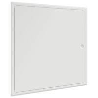 Toegangs paneel Wit 50 x 50 cm staal - thumbnail