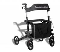 Lichtgewicht rollator Travel Eaze 2 (8 kg) | ExcelCare | Dubbel inklapbaar | Ebony Black | 24300700 - thumbnail