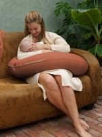 Zwangerschaps- en borstvoedingskussen DOOMOO Buddy terracotta - thumbnail