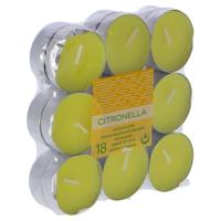 Theelichten citronella 4 uur 18 stuks! - thumbnail