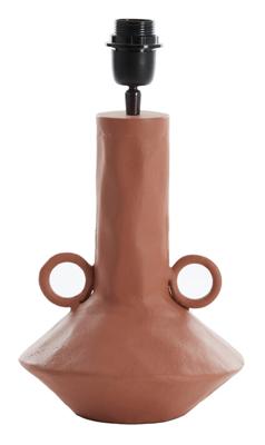 Light & Living Tafellamp 'Bivio' 37cm, kleur Koraal (excl. kap)