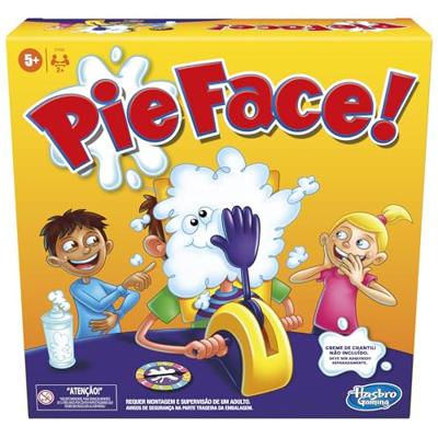 Hasbro Gaming Slagroom, taartgezichtsset, familiespel voor kinderen vanaf 5 jaar