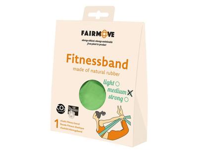 Fairzone Fitnessband - medium - groen Fairzone Fitnessband - medium - groen