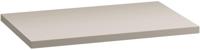 Saqu Wastafelblad 80x51x2 cm Mat Greige - thumbnail