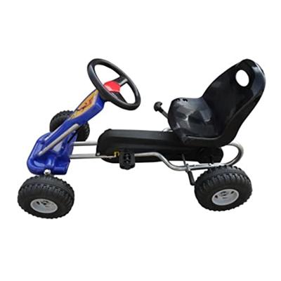 VidaXL Skelter met pedalen blauw VidaXL Skelter met pedalen blauw