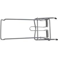 Clip-on bagagedrager Steco met veer - zilver - thumbnail