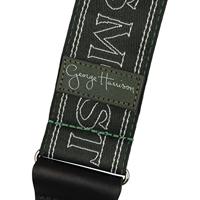 Fender George Harrison All Things Must Pass Logo Strap Green gitaarband - thumbnail