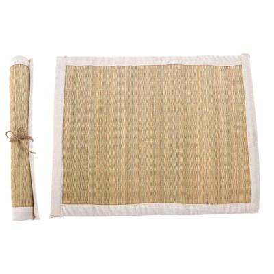 Placemat gras katoen 30x45cm