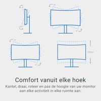 DELL Plus S3425DW 34 Wide Quad HD 120Hz VA LCD monitor Zilver - thumbnail