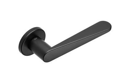 DND handles DND IKI deurkruk op rond rozet - mat zwart DND handles DND IKI deurkruk op rond rozet - mat zwart