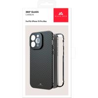 Black Rock 360° Glass Cover Apple iPhone 15 Pro Max Carbon Inductieve lading, Stootbestendig - thumbnail