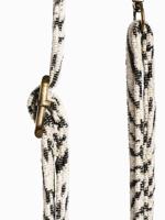 Høyde iPhone 16 Pro Max backcover - Telefoonhoes met koord - Blanc Bliss - thumbnail