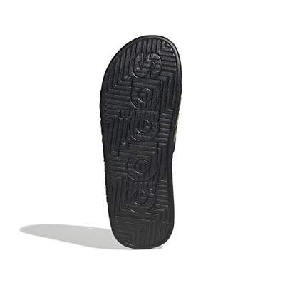 adidas Adissage Slippers Zwart Goud