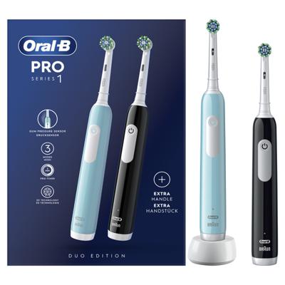 Elektrische tandenborstel Oral-B PRO1 DUO (2 Stuks) (1) - thumbnail