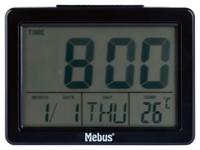 MEBUS Wekker (Zwart) - thumbnail