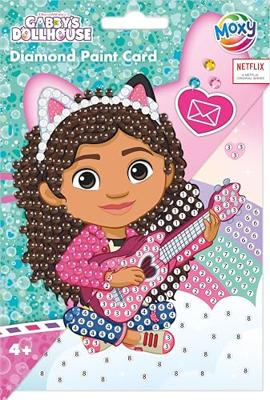 Creative Craft Group Diamond painting kaarten & enveloppen gabby's poppenhuis