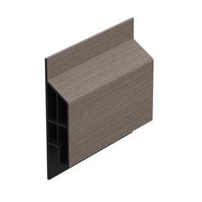 Trim/kraal sierlijst modern Vergrijsd ceder - Keralit (2851)