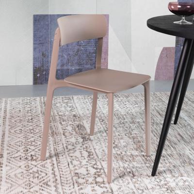 ZILT Eetkamerstoel 'Hassani' kleur Lichtbruin ZILT Eetkamerstoel 'Hassani' kleur Lichtbruin