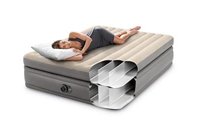 Intex 64164ND QUEEN COMFORT ELEVATED AIRBED Luchtbed (l x b x h) 203 x 152 x 51 cm Beige, Bruin Intex 64164ND QUEEN COMFORT ELEVATED AIRBED Luchtbed (l x b x h) 203 x 152 x 51 cm Beige, Bruin