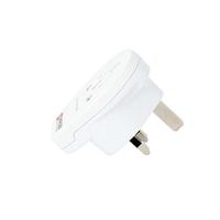 SKROSS 1.500261 World to UK USB Reisadapter met 1 USB 2,AA -aansluiting - Spanning en vermogen 100V - 700W / 250V – 1750W. Bescherming tegen elektrische schokken,wit - thumbnail