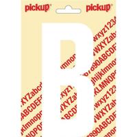 Plakletter Nobel Sticker letter B wit Pickup - Pickup - thumbnail