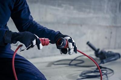 Brennenstuhl Professional Verlengkabel | VQ 1110 | IP44 | 5m | rood | H07BQ-F 3G1,5 - 9161050210