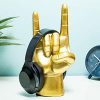 Koptelefoonhouder Rock On - Goud - thumbnail