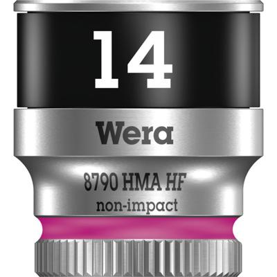 Wera 8790 HMA 05003729001 Dop (zeskant) Dopsleutelinzetstuk Houderfunctie 14 mm 1/4 1/4 (6,3 mm)