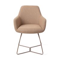 Jesper Home Eetkamerstoel 'Hiroo' Beehive Rose, kleur Whisper Wheat - thumbnail
