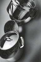 Casserole 1 handle 16 cm Glamour Stone - thumbnail