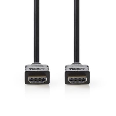 Nedis cvgt34000bk20 high speed hdmi-kabel met ethernet hdmi-connector - hdmi-connector 2,0 m zwart Nedis cvgt34000bk20 high speed hdmi-kabel met ethernet hdmi-connector - hdmi-connector 2,0 m zwart