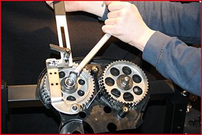 KS Tools 150.2990 Universeel blokkeergereedschap/tegenhouder voor de tandwielen van de nokkenas