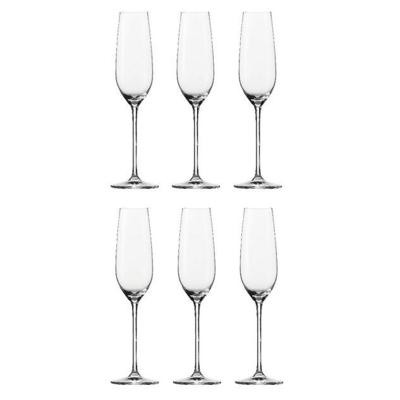 Schott Zwiesel Fortissimo Champagneglas 7 0,24 l, per 6 Schott Zwiesel Fortissimo Champagneglas 7 0,24 l, per 6