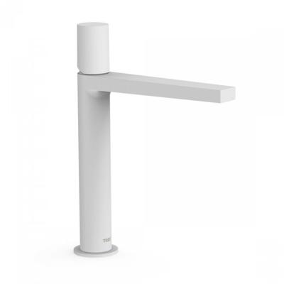 Wastafelmengkraan Tres Project 1-Knop Uitloop Recht 19.7 cm Rond Mat Wit Tres Wastafelmengkraan Tres Project 1-Knop Uitloop Recht 19.7 cm Rond Mat Wit Tres