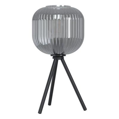 Eglo Smoke glazen tripod lamp Mantunalle 1 99374