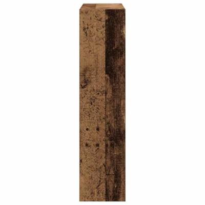 Schoenenkast met plank Oudhout 80 x 21 x 87,5 cm Bewerkt hout