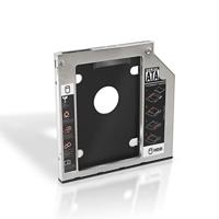 Aisens A129 – 0151 – 7 mm harde schijf adapter voor optische drive notebook 9,5 mm, zilver - thumbnail