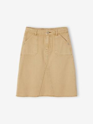 Halflange rok cappuccino Halflange rok cappuccino