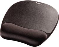 Fellowes Memoryfoam muismat/polssteun zwart - thumbnail