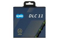 KMC dlc 11-speed fietsketting, 118 schakels, zwart - thumbnail